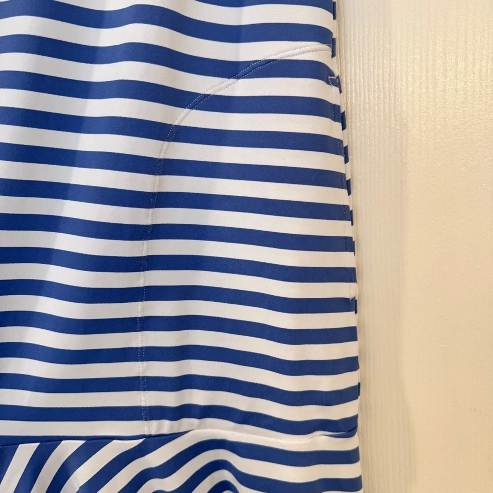 Tommy Bahama Blue and White Striped Swim Coverup Dress - Picture 10 of 11
